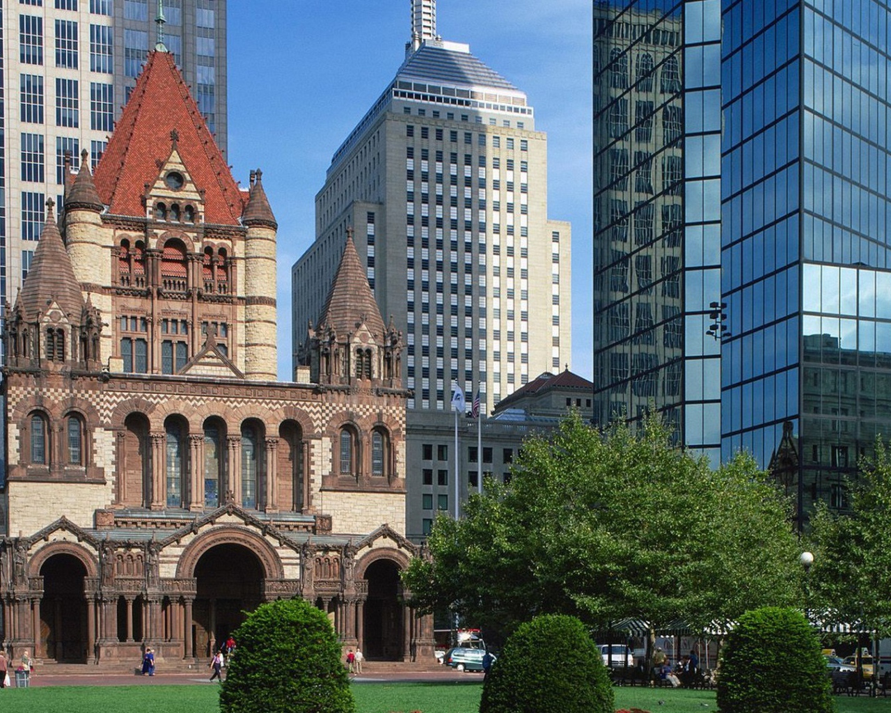 Город Бостон в США