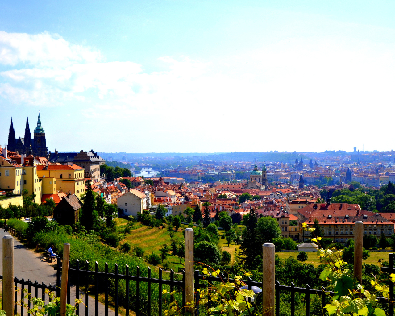 Город Прага в Чехии