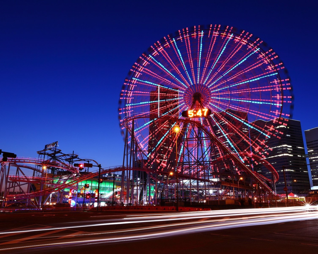 Колесо обозрения в Японии