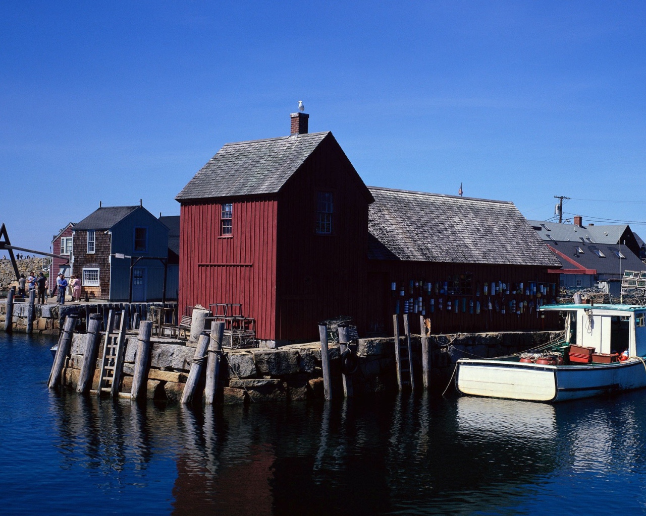 Поселок на воде