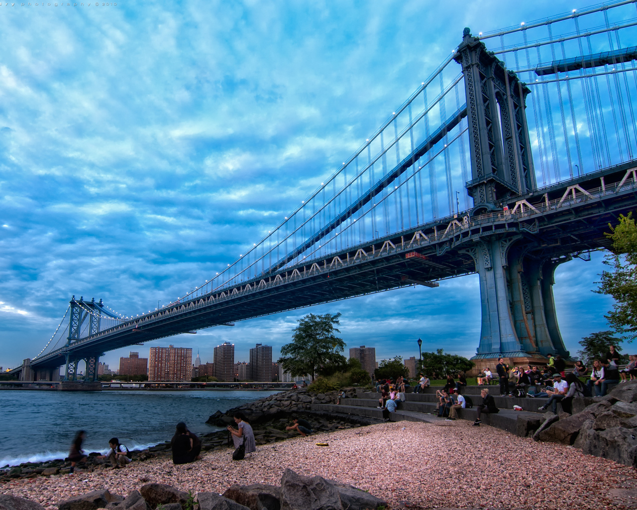 Мост в Нью-Йорке