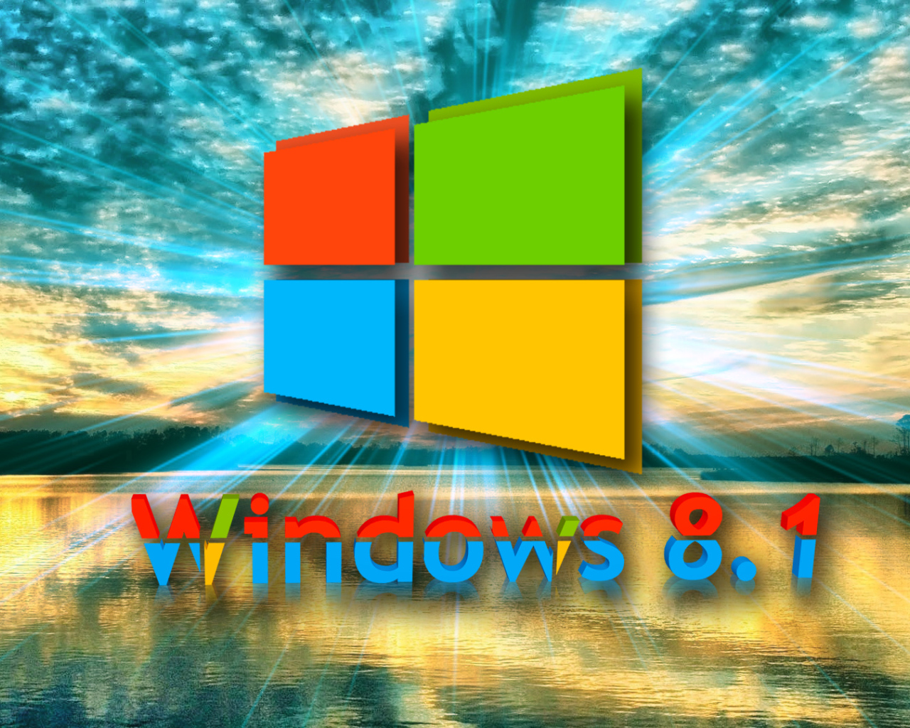 Креативный логотип Windows 8