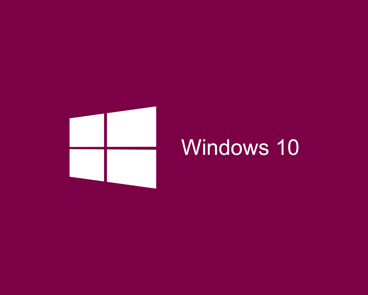 Сиреневый символ Windows 10