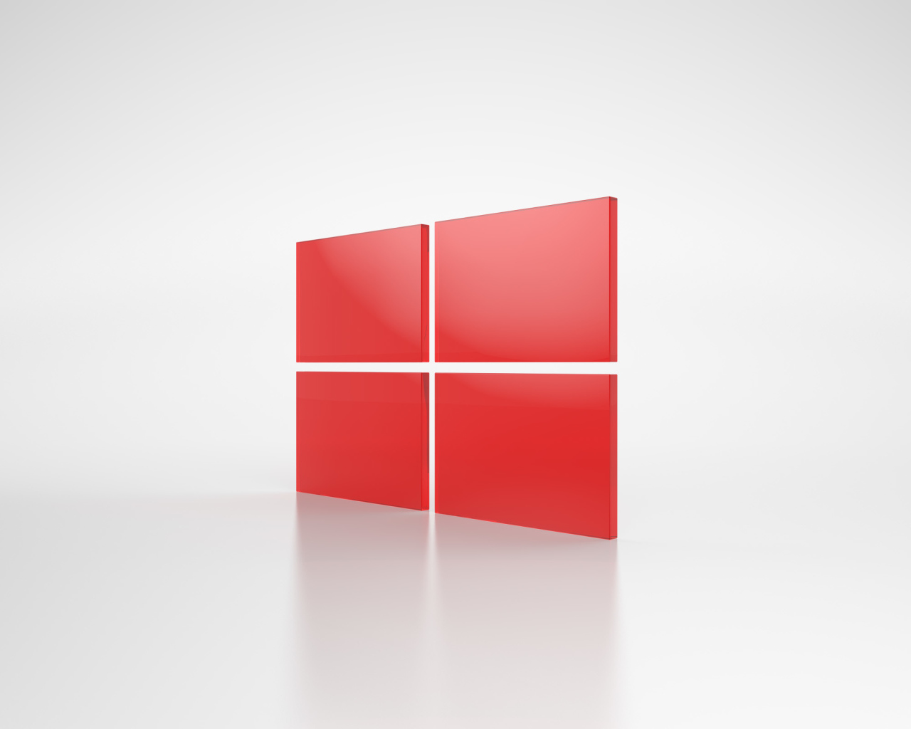 Красный логотип Windows 8