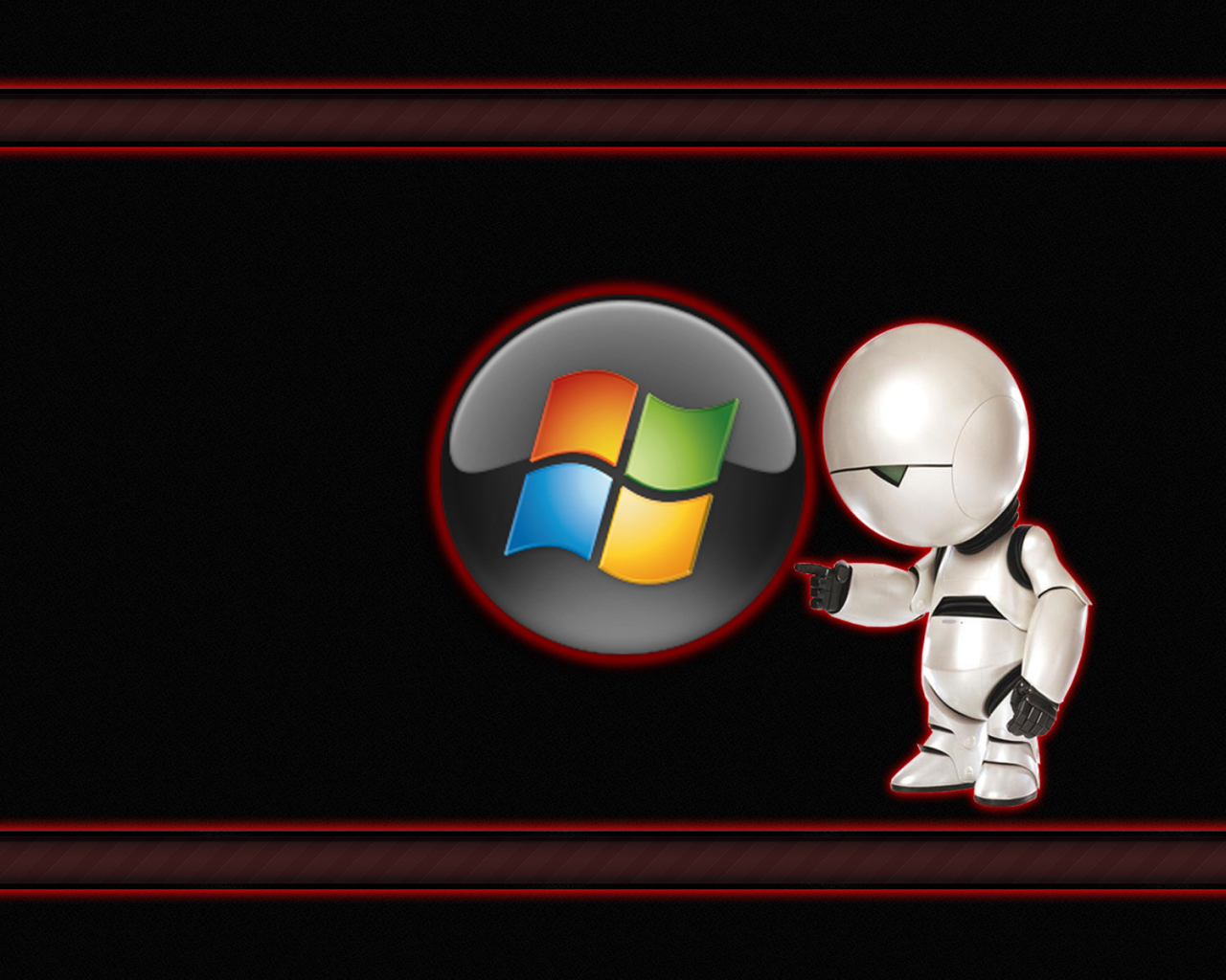 Робот с Windows 7