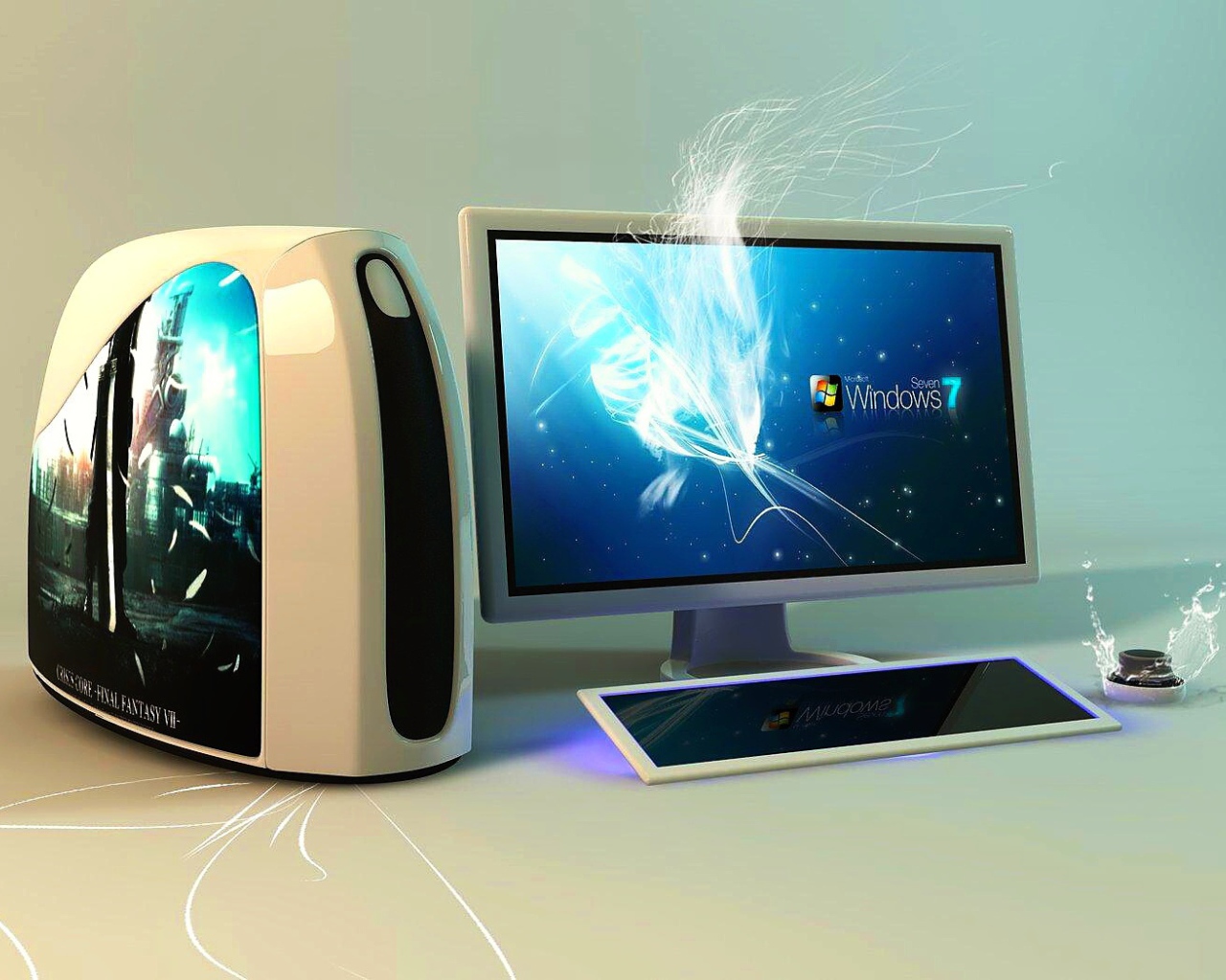 Стильный дизайн настольного ПК