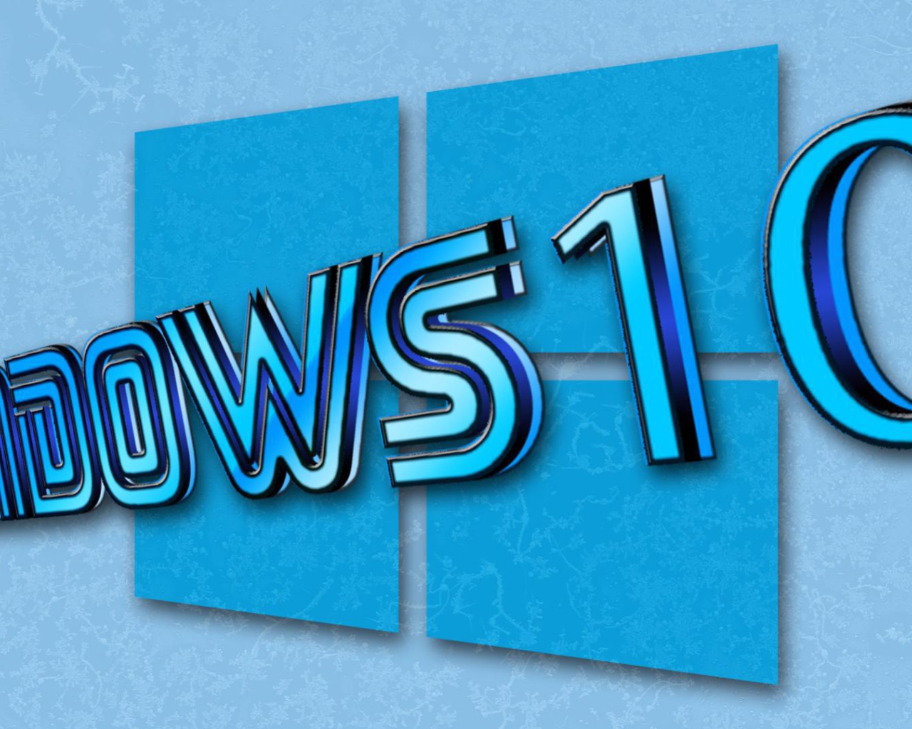 Стильный символ Windows 10