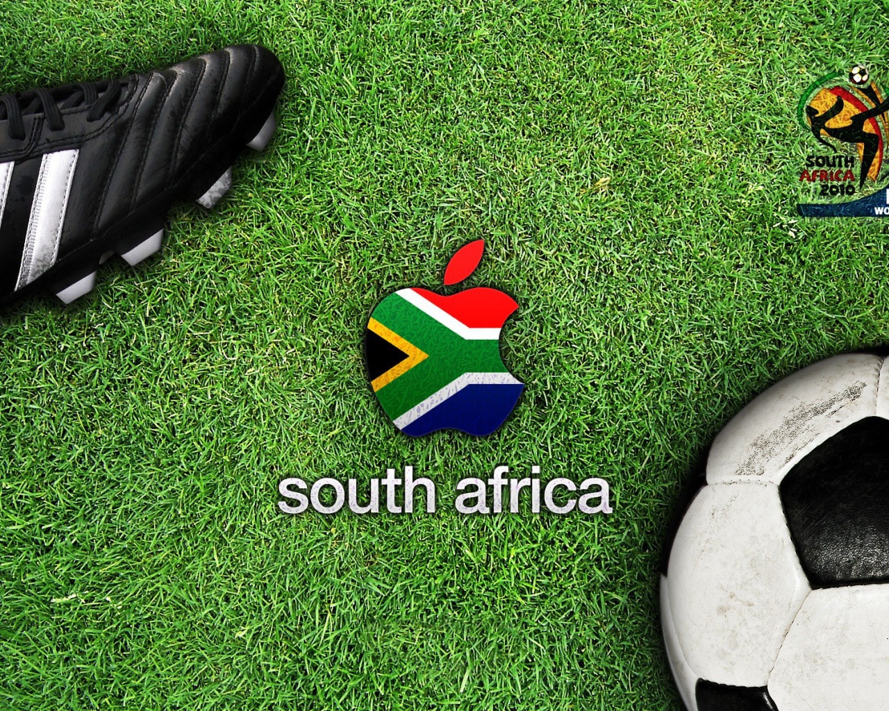 Apple в стиле футбола