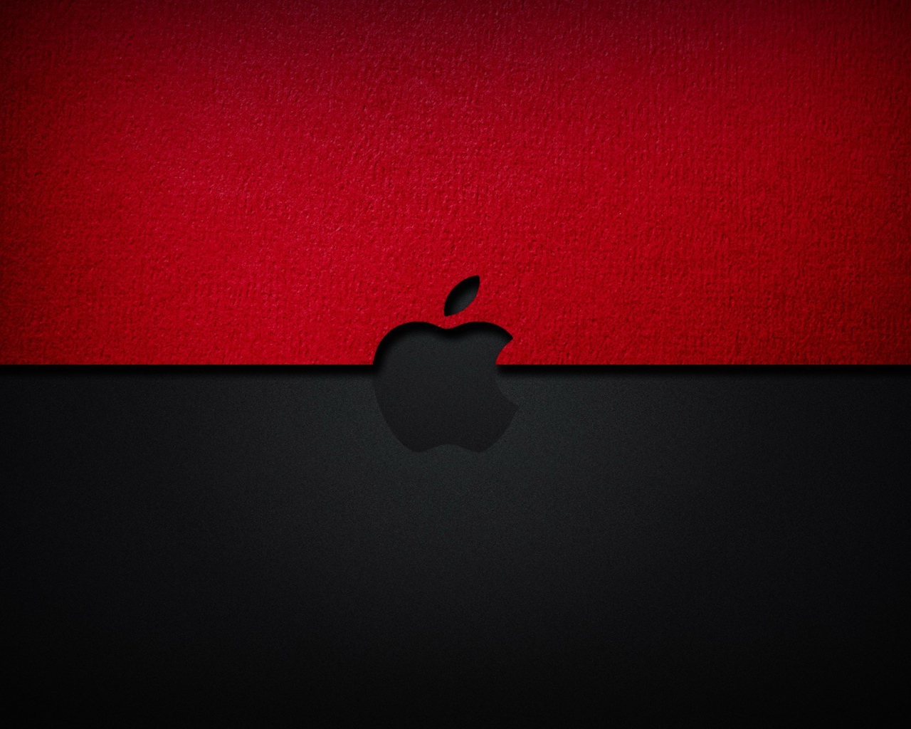 Черно красное Apple