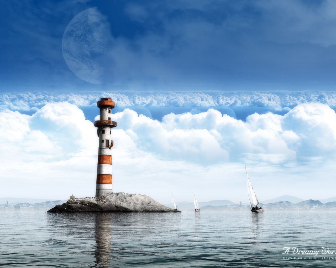Маяк в фантастическом мире