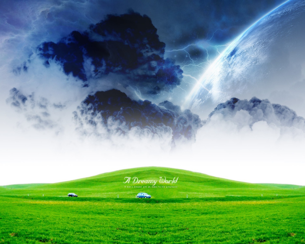 Зеленый фантастический мир