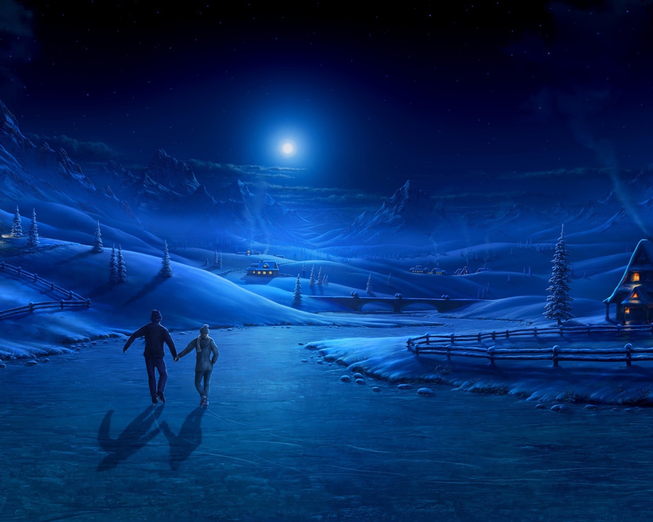 Прогулка под луной