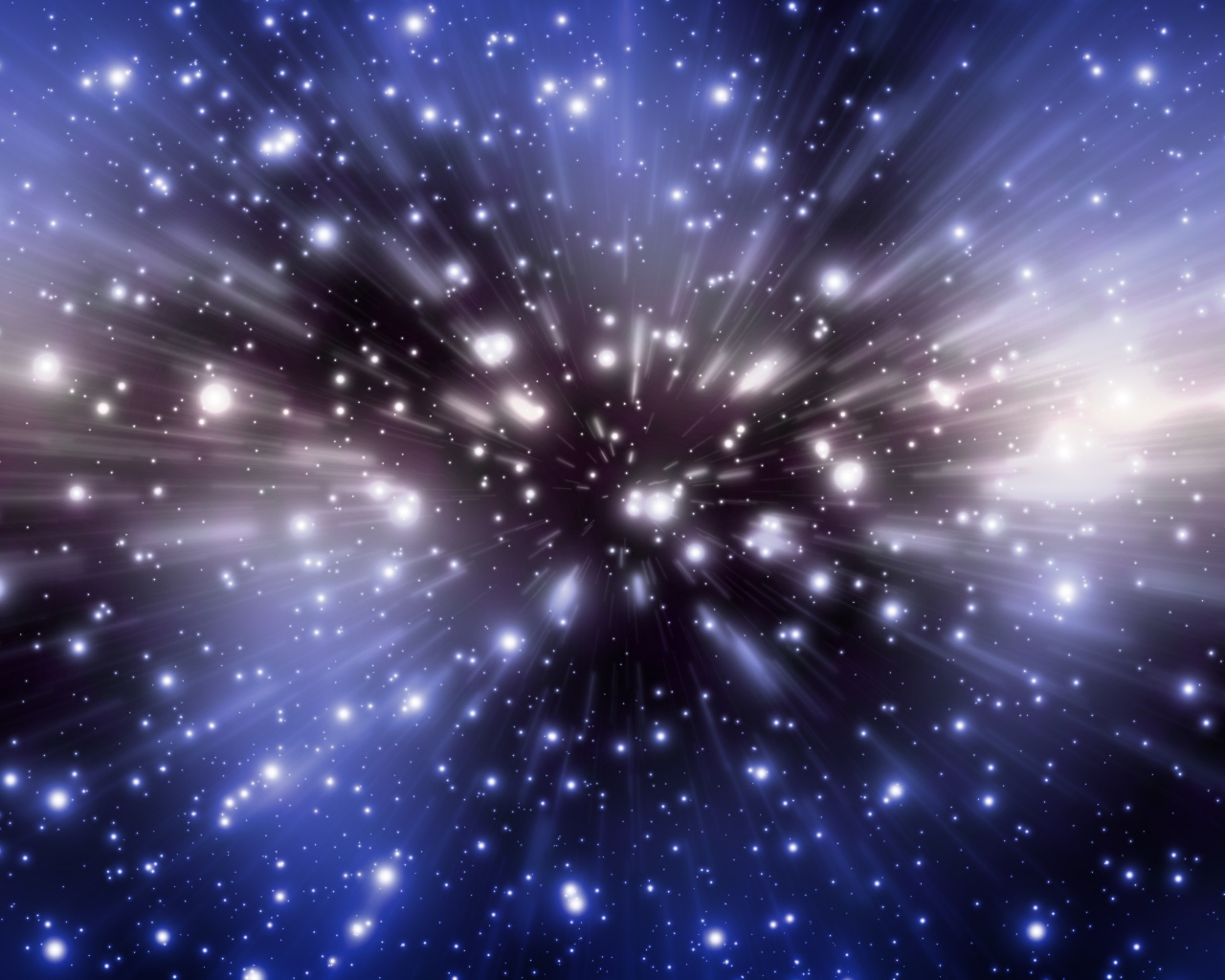 Светящиеся точки в движении