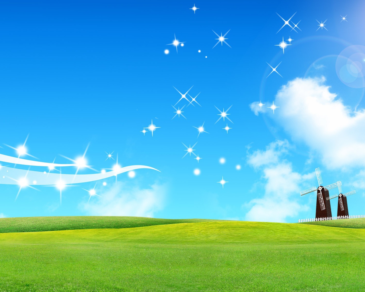 Сияющее небо