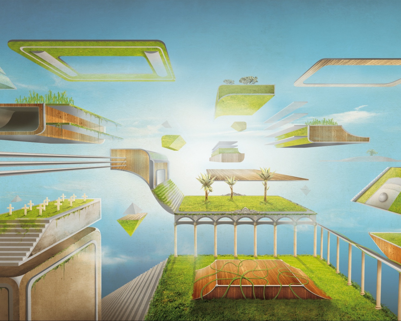 Космический сад