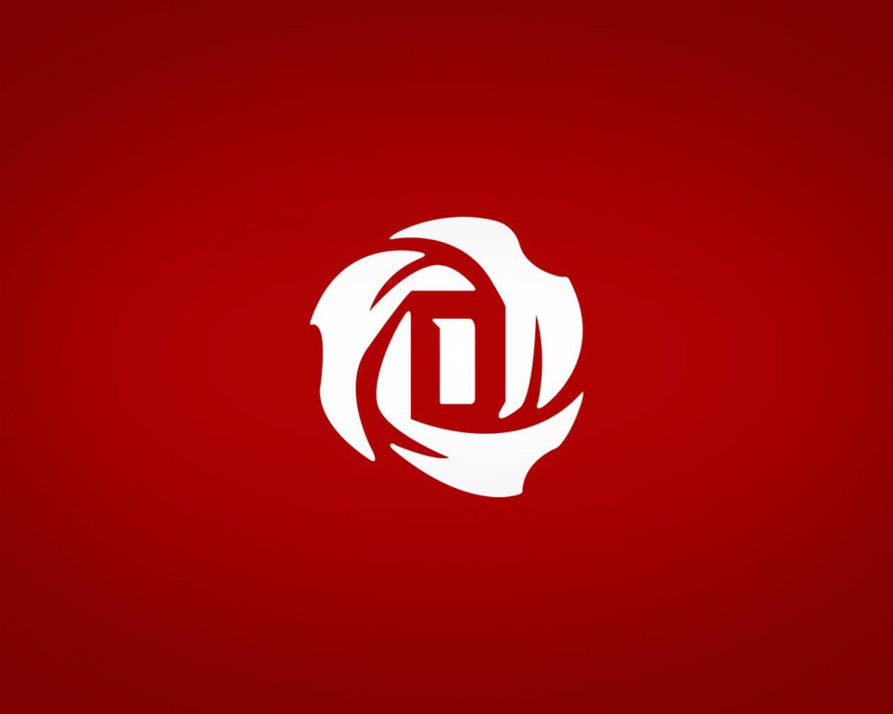 Стилизованный цветок 