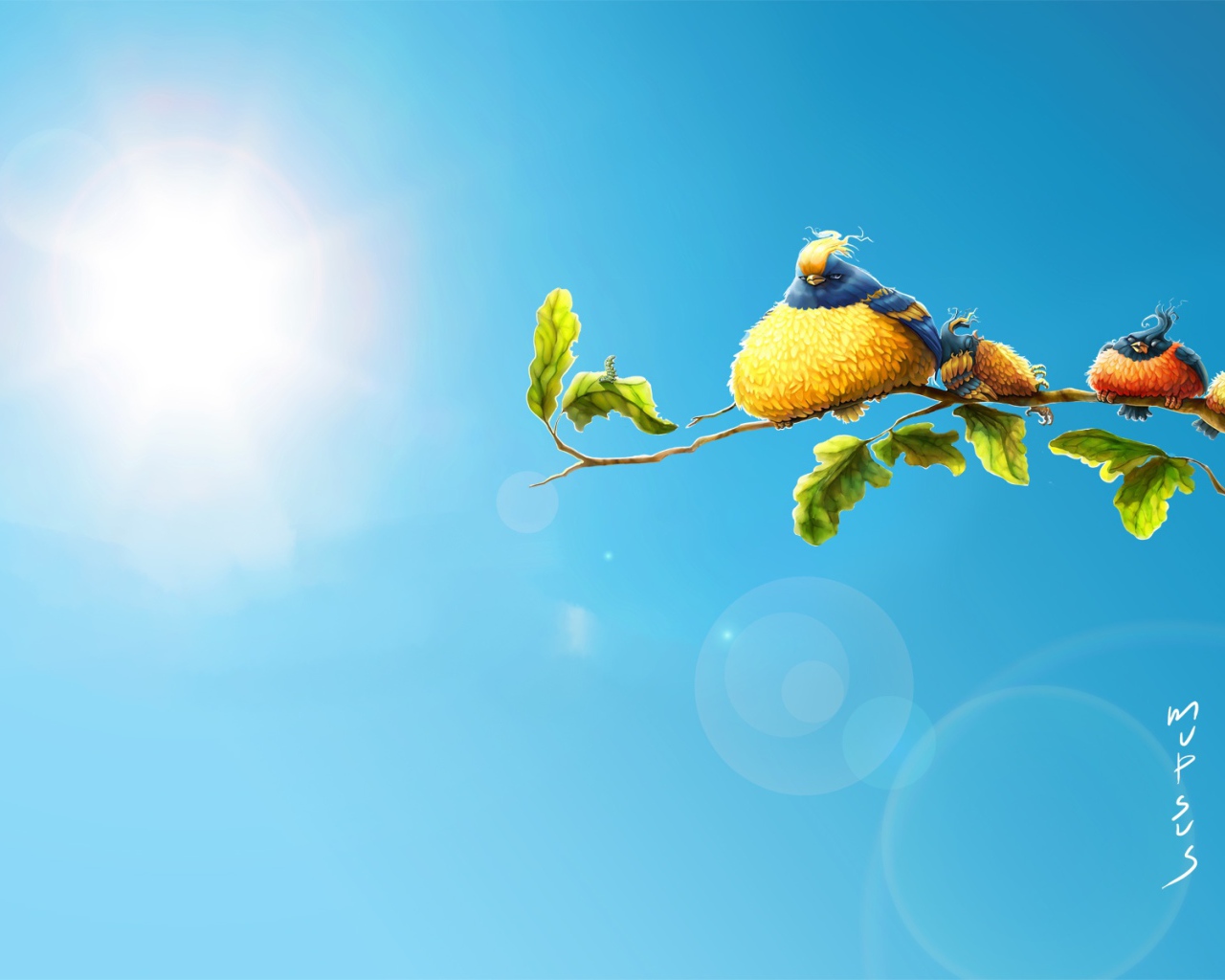 Солнечные птички