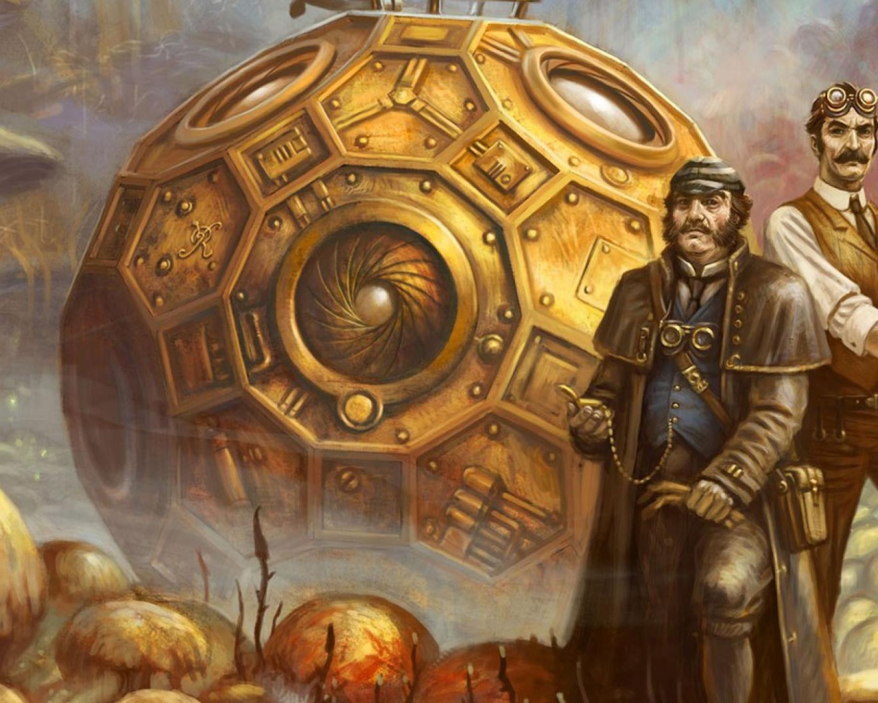 Техно инженеры стимпанк