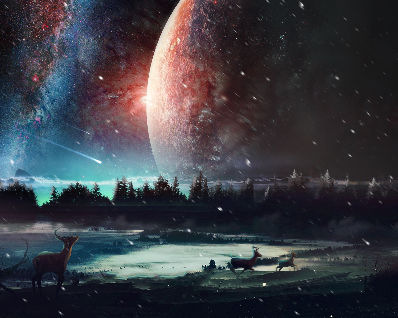 Пейзаж вселенной 