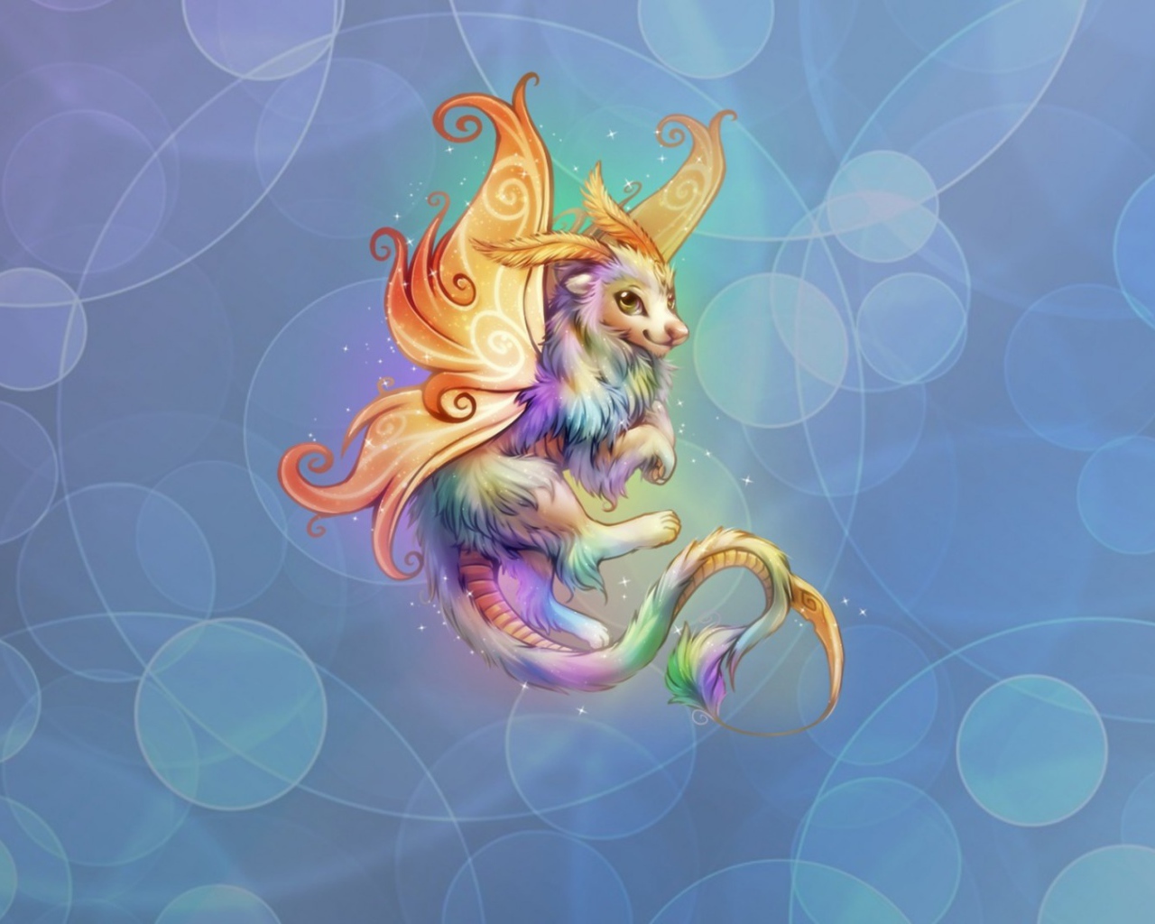 Необычный летающий барашек