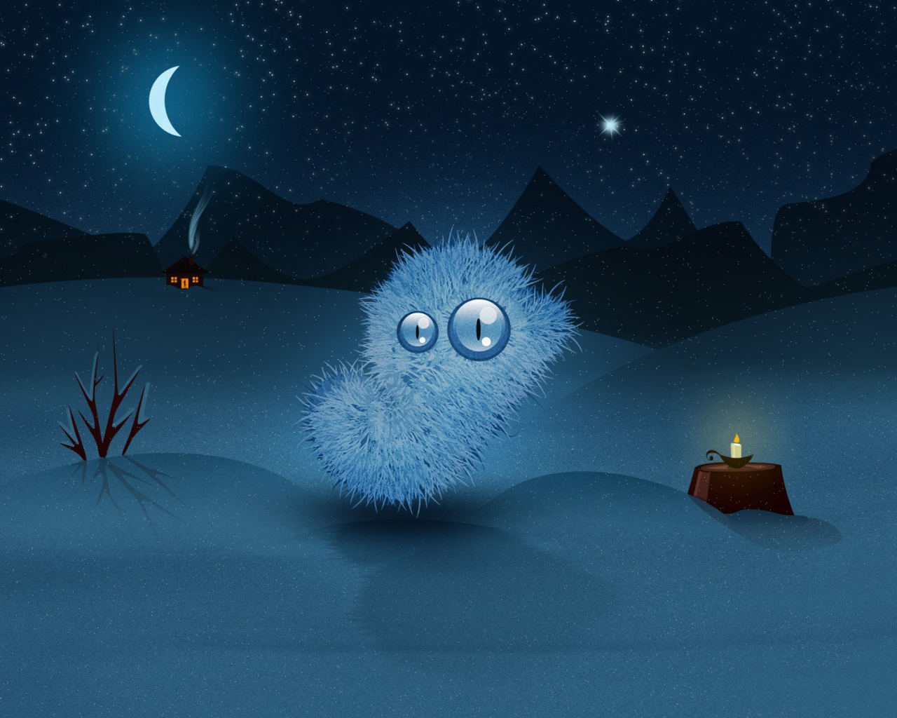 Зимняя ночь