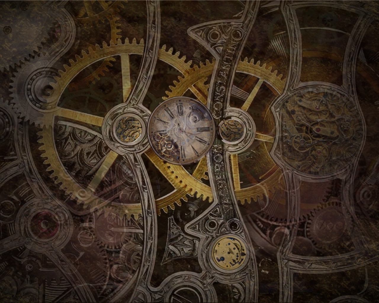 Мир шестеренок стимпанк