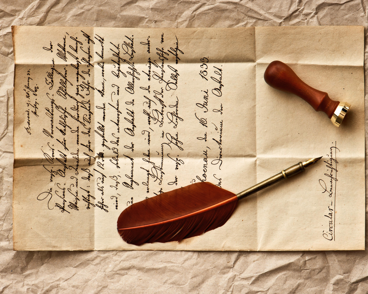 Письмо и печать