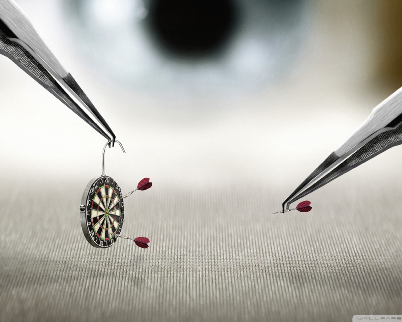 Darts на пинцете