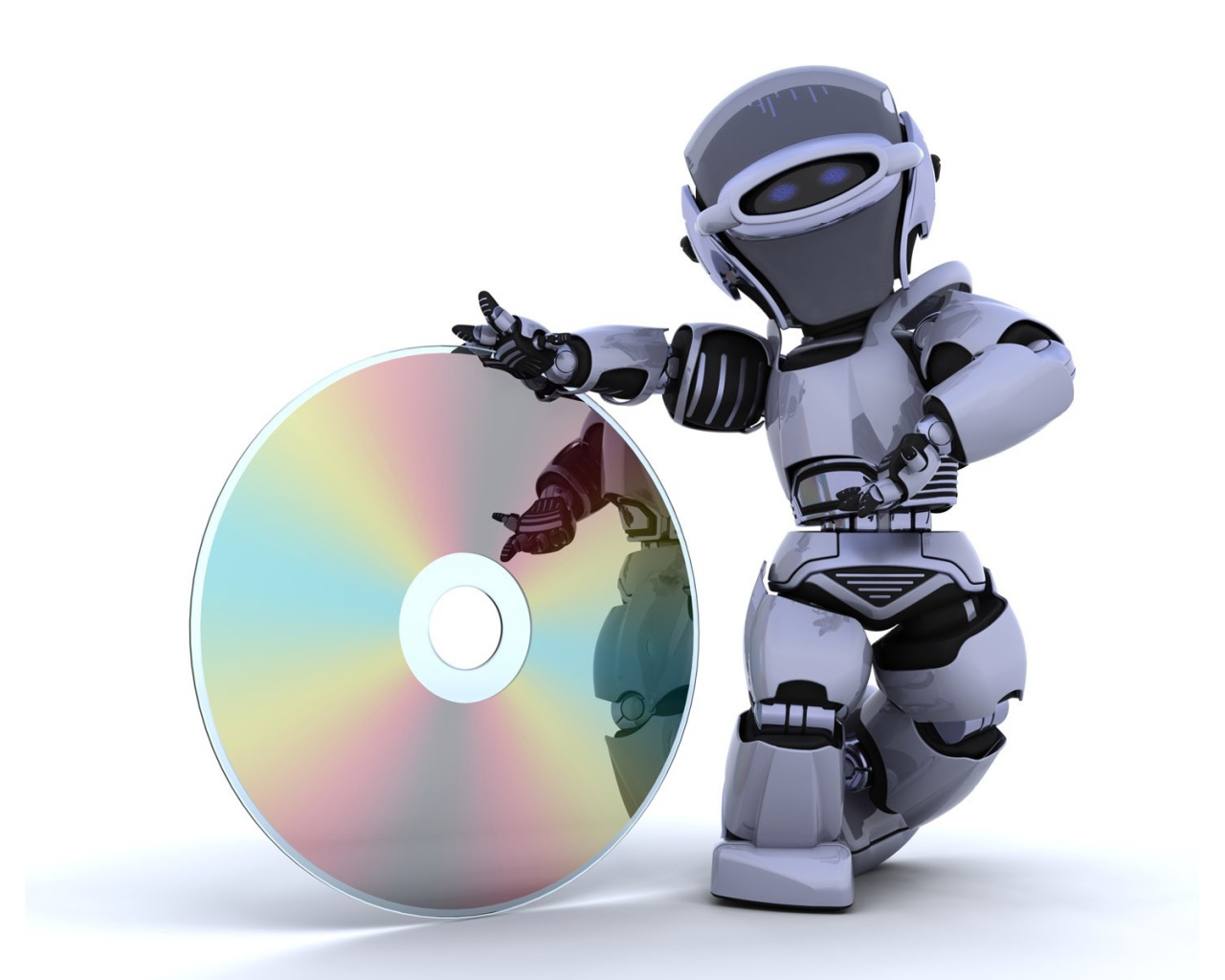 Робот с Компакт диском