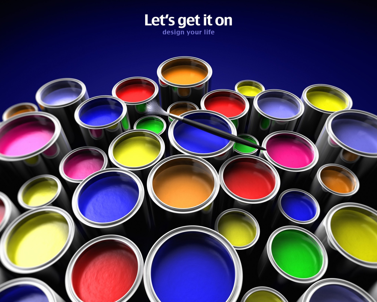 Банки с красками