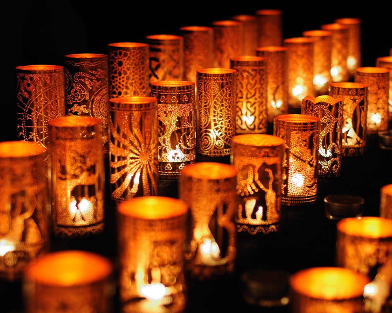 Декоративные фонарики