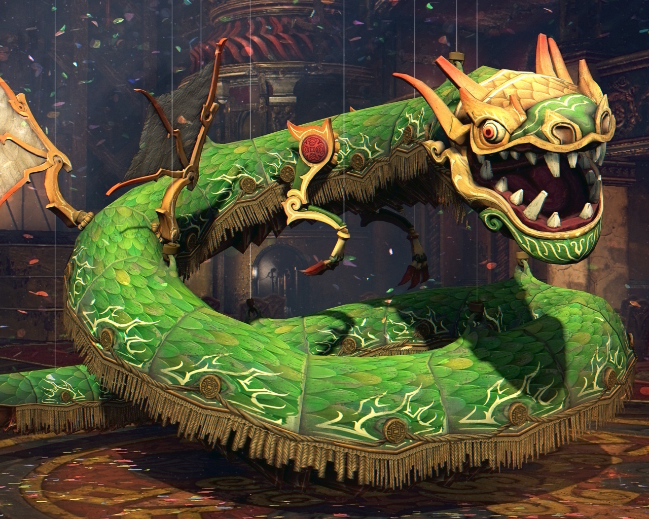 Дракон марионетка