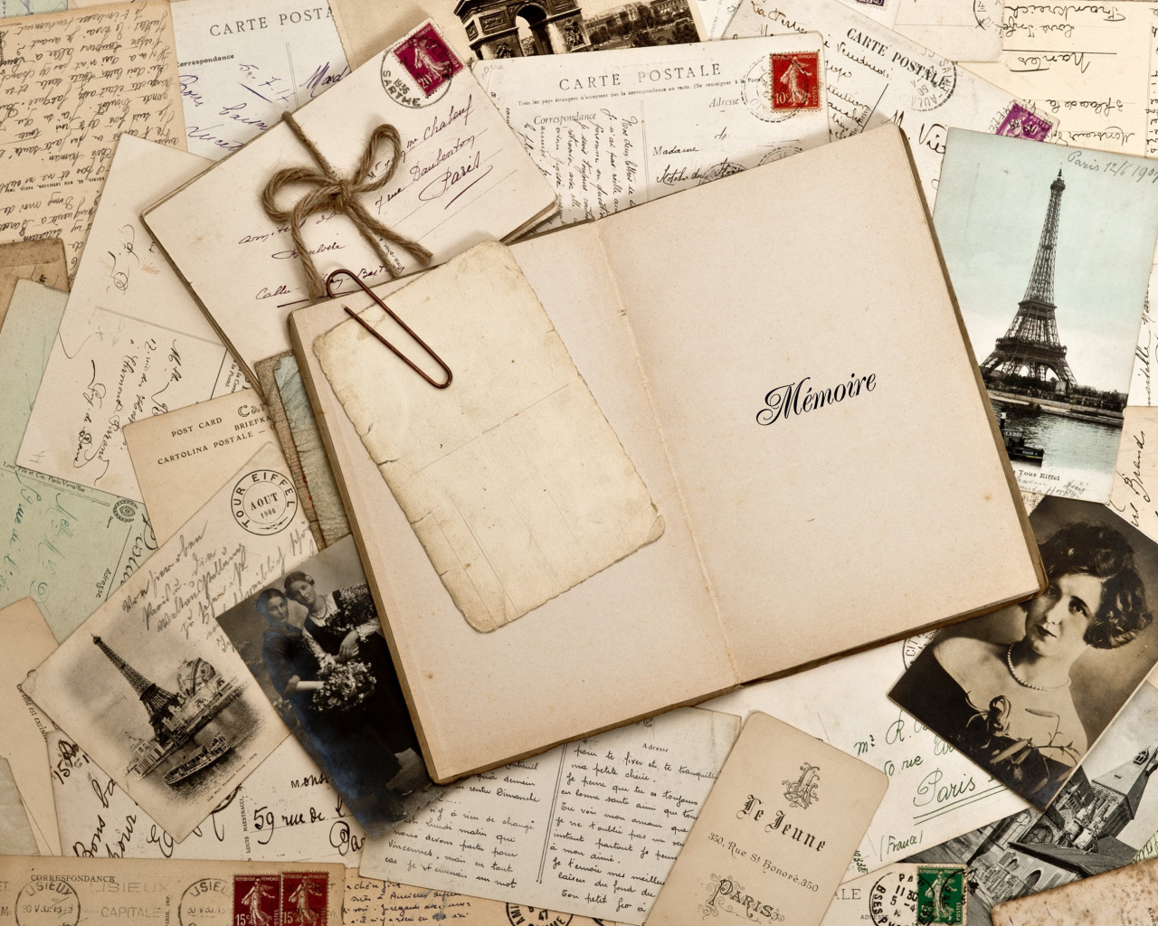 Старые открытки из Франции