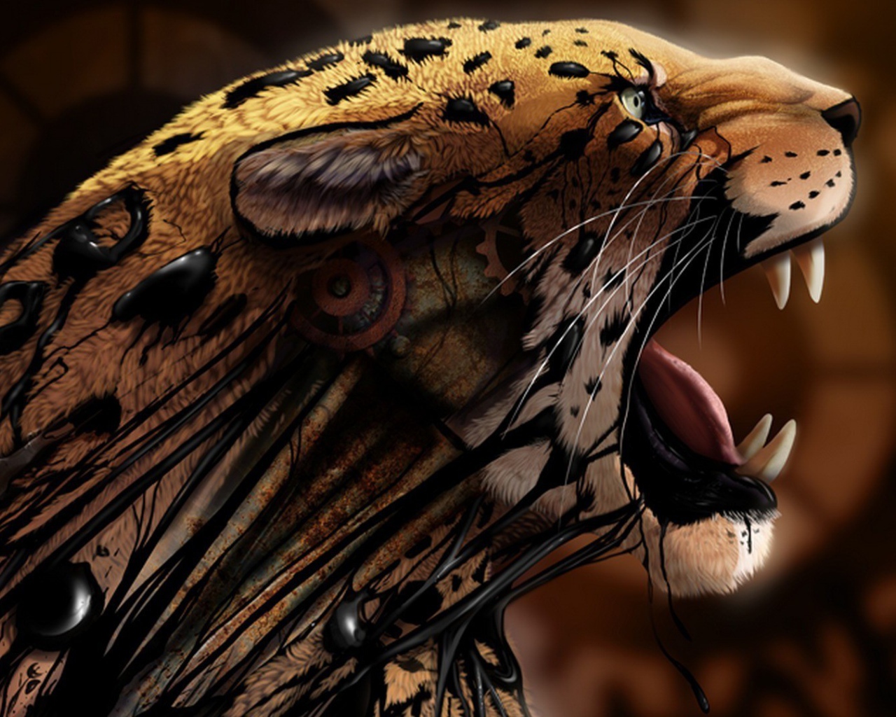 Пасть леопарда