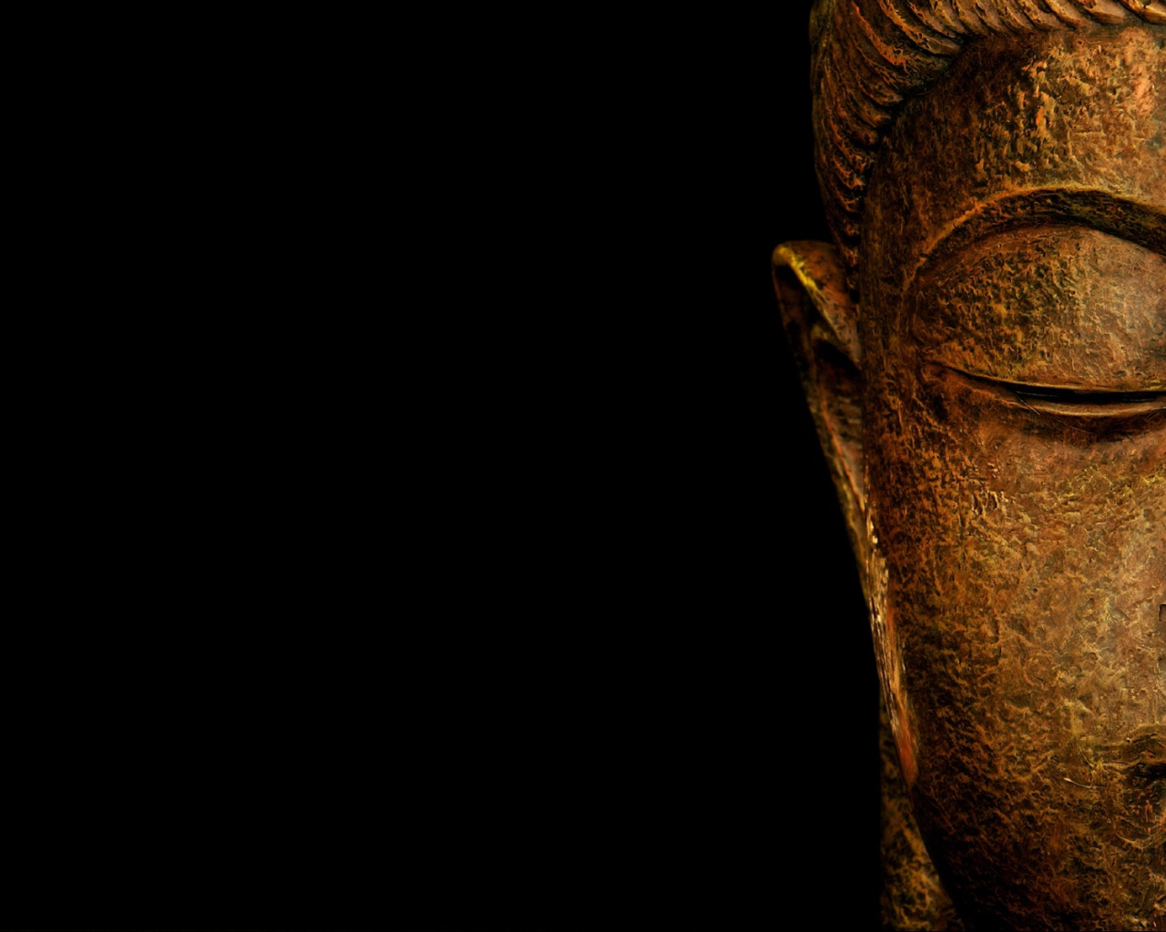 А face of Buddha