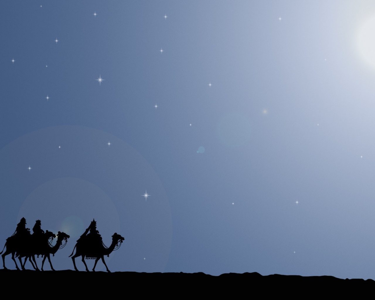 Верблюды в пустыне