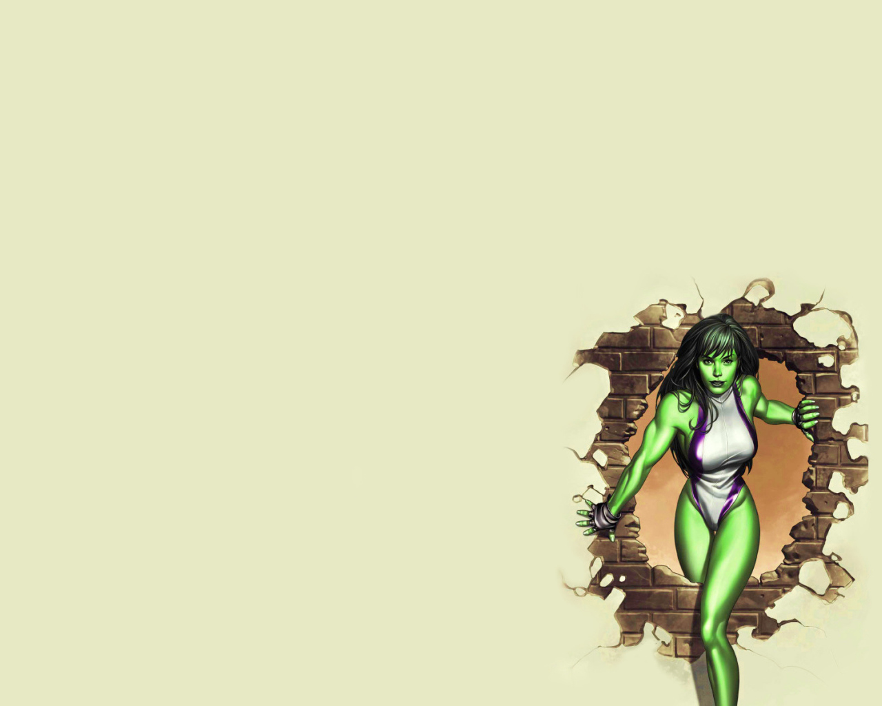 Девушка жена Халка