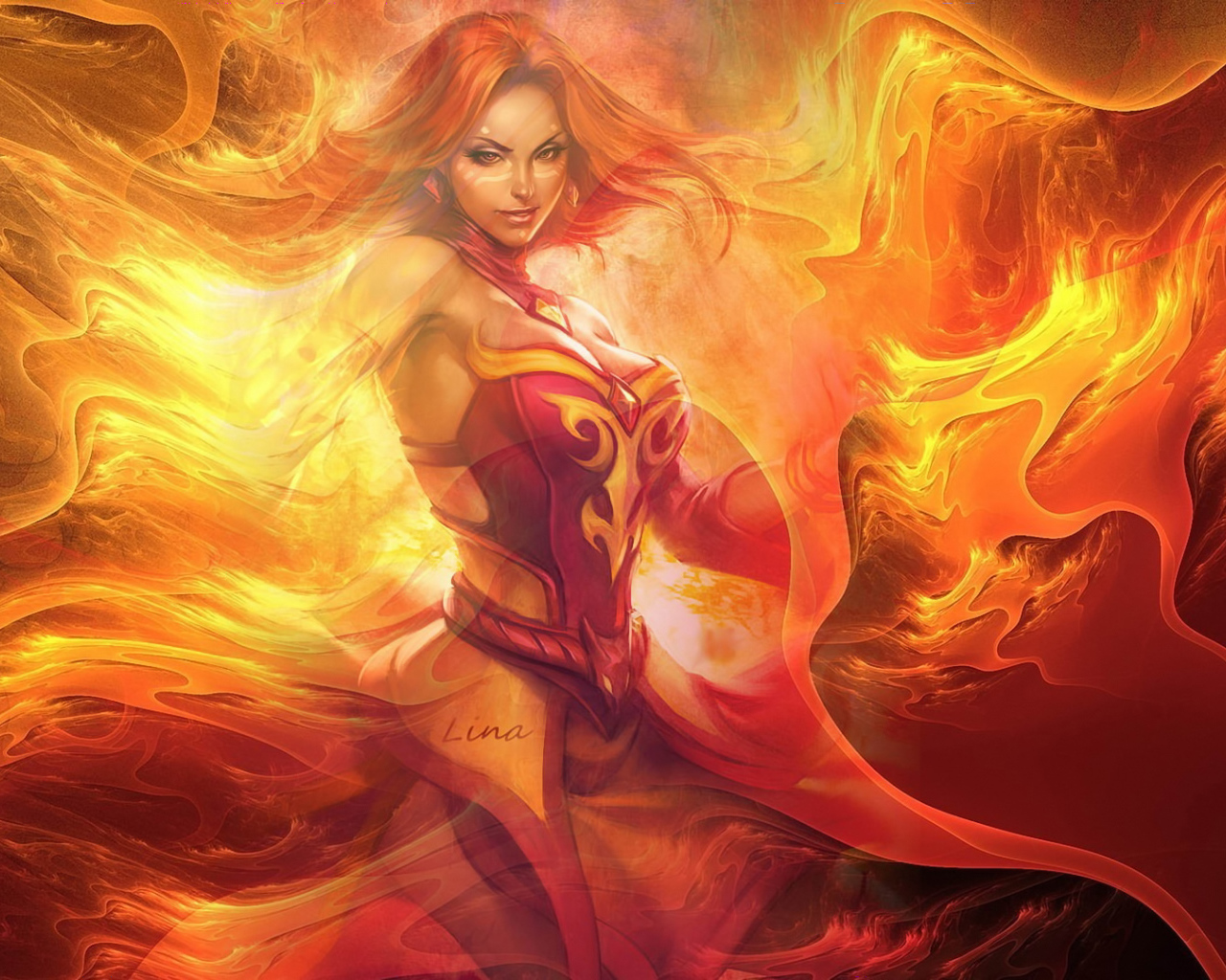 Девушка в пламени