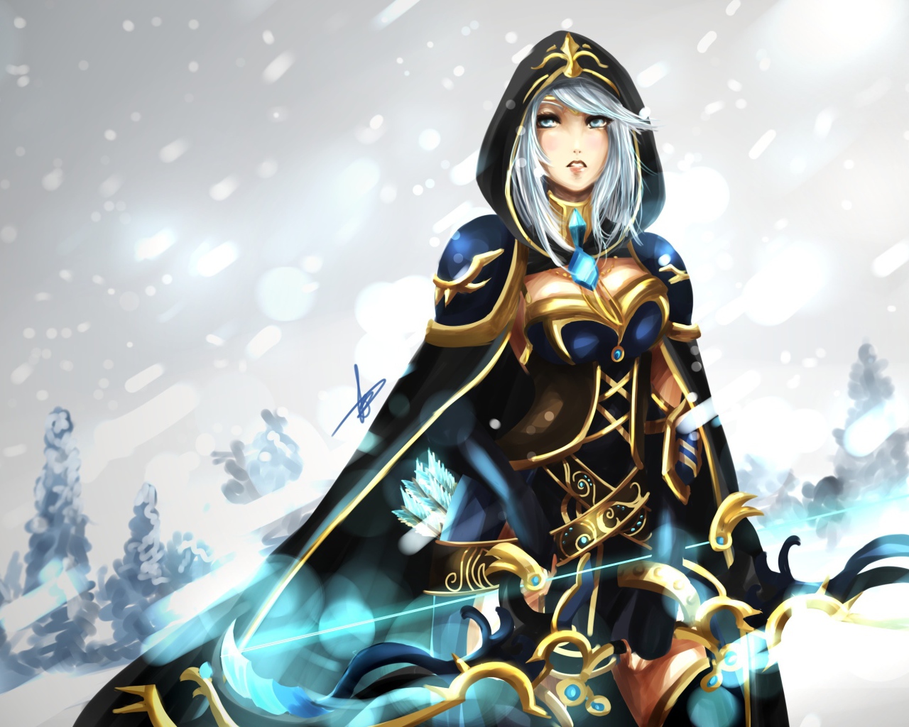 Девушка с волшебными стрелами