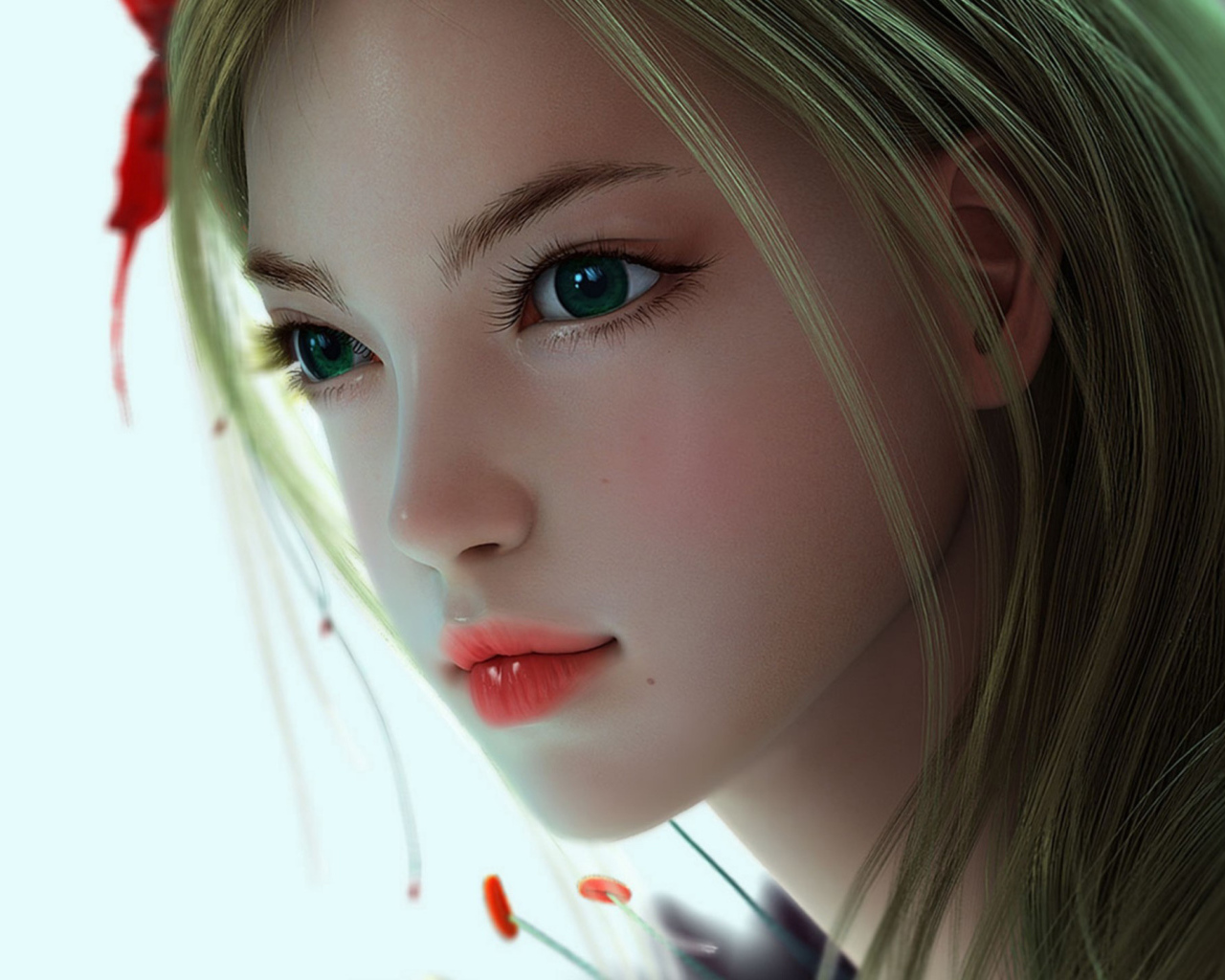 Картина портрет девушки