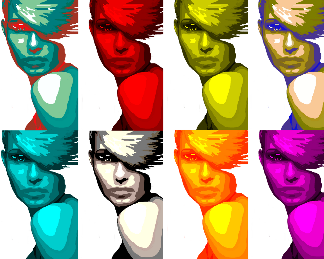 Знаменитая картина Энди Уорхола Красота