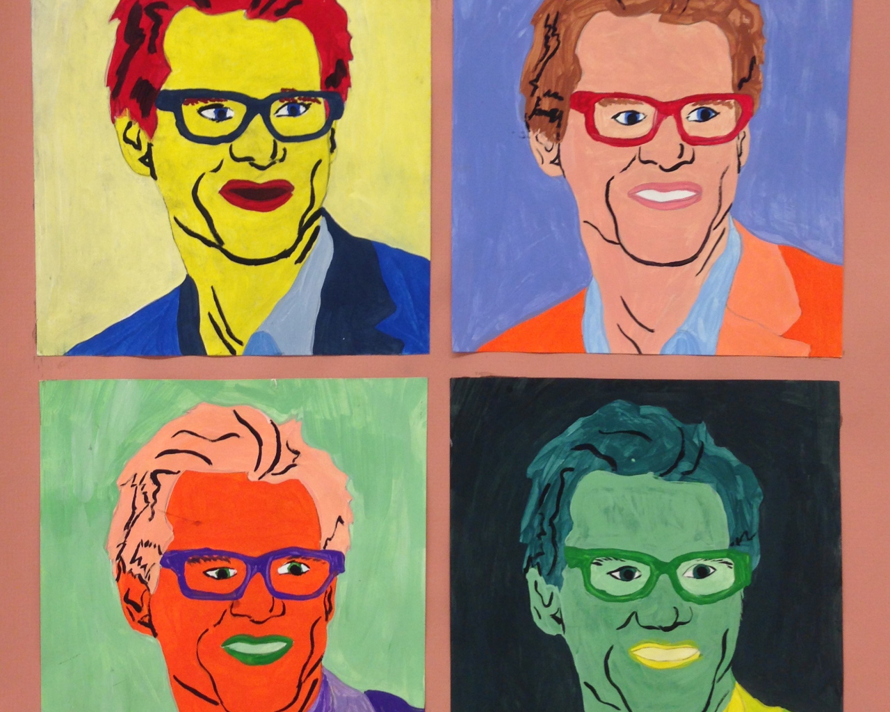 Знаменитая картина Энди Уорхола Джим Керри