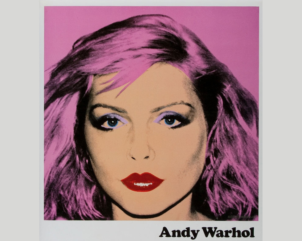 Картина Энди Уорхола красавица