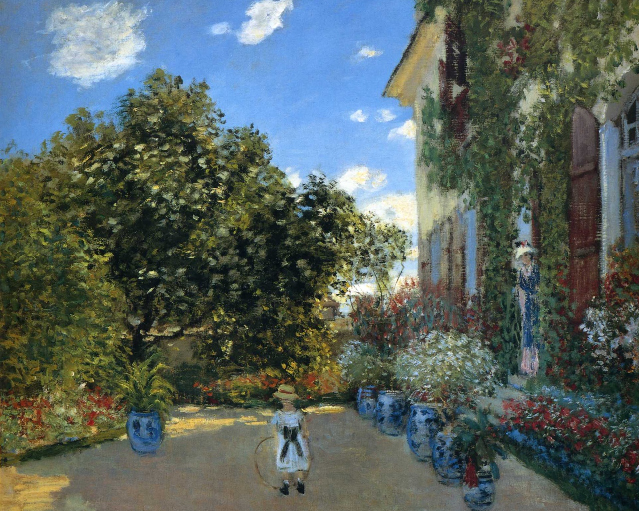 Картина Клода Моне - Экспозиция