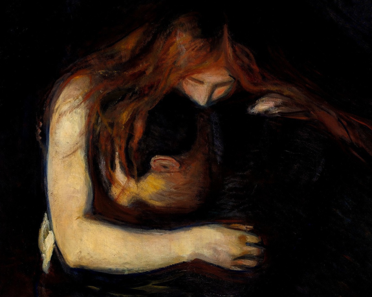 Painting Edvard Munch - Regret