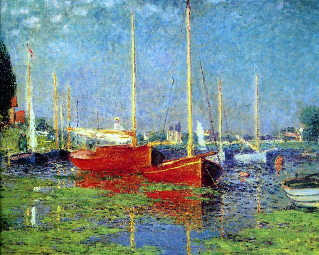 Картина Моне - Аржантей