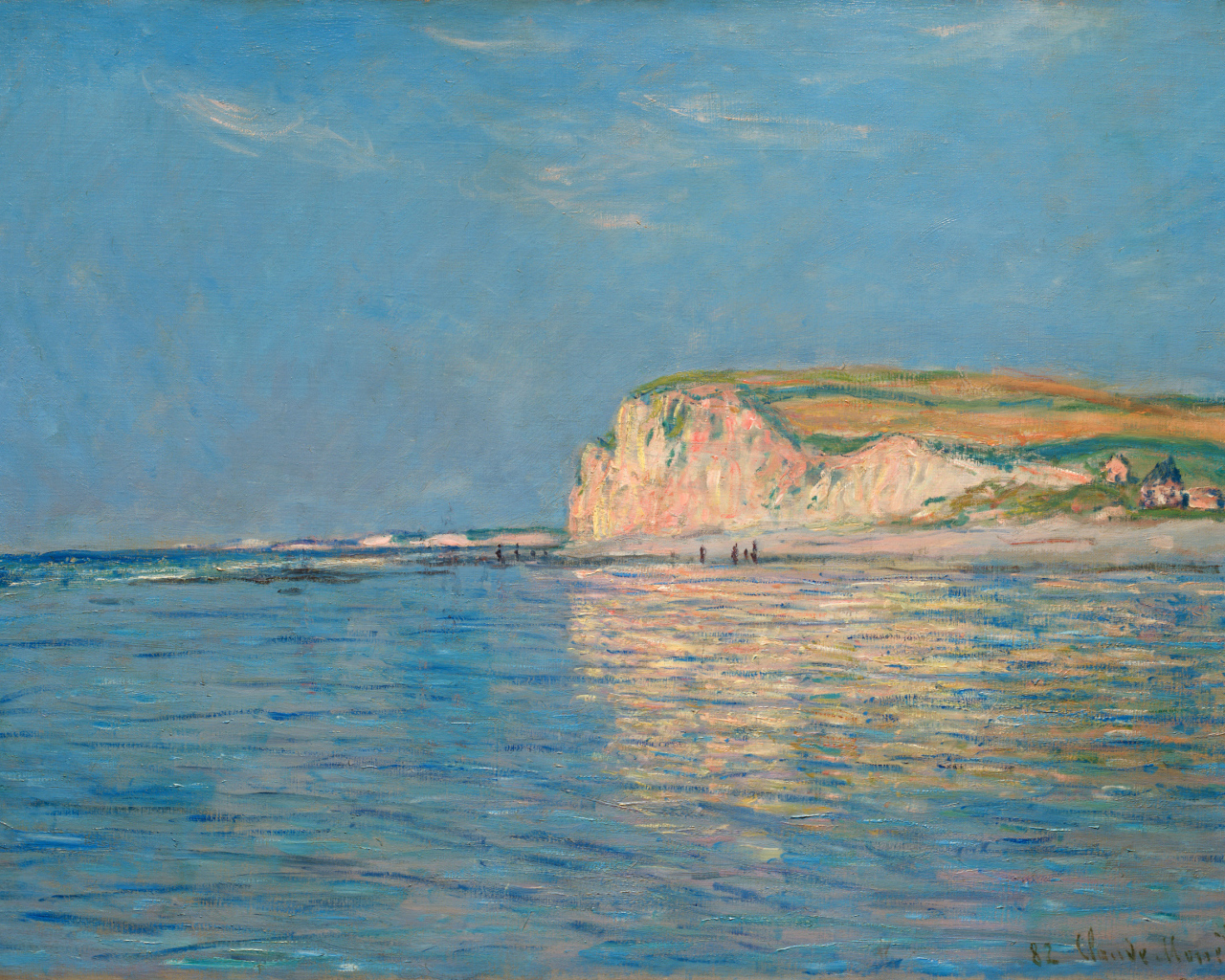 Картина Моне - Отлив