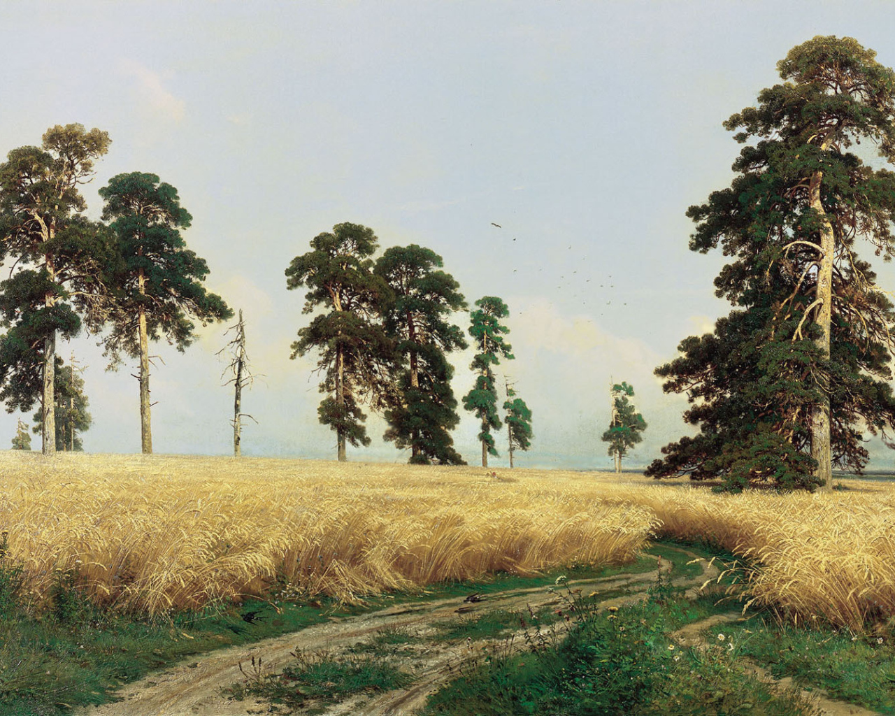 Картина Никас Сафронов - долгий путь