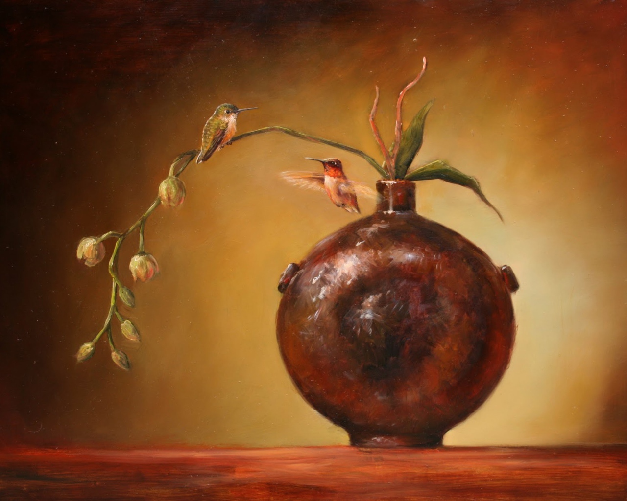 Картина Никаса Сафронова - Птицы