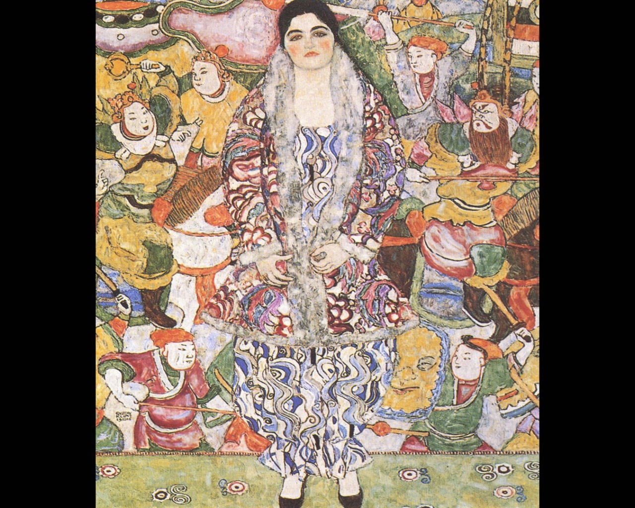 Картина Густава Климта - Фридерика Мария